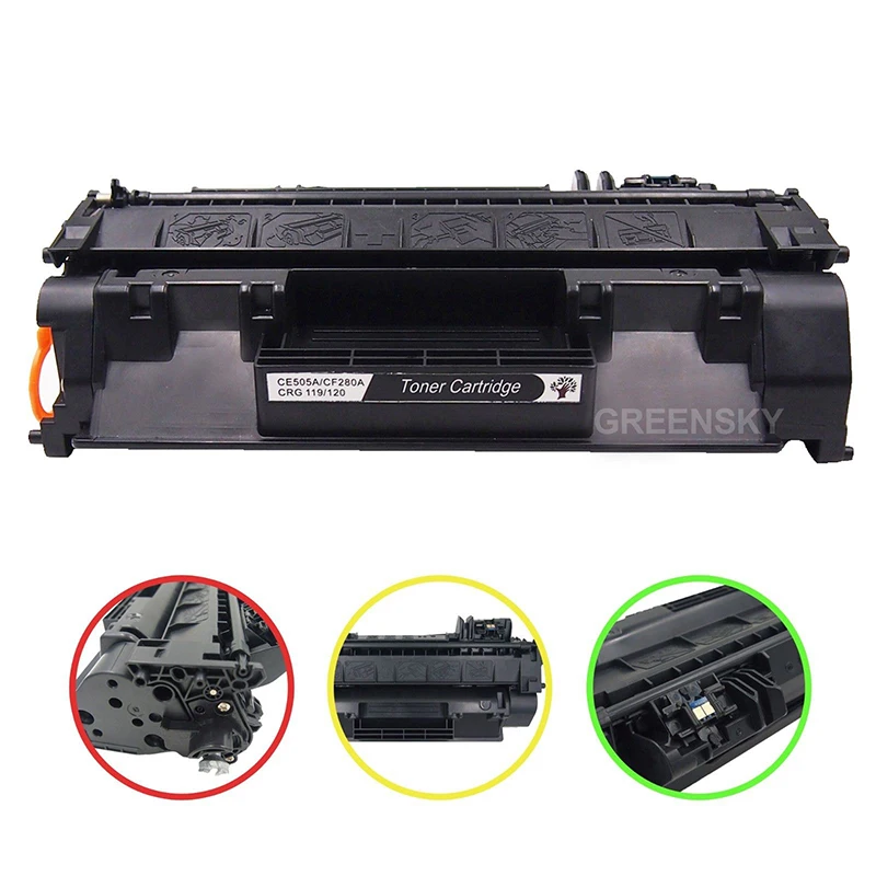 GREENSKY 3 x Новый CRG119 черный тонер картридж для Canon 119 подходит ImageClass MF5950dw MF5960dn MF6180dw