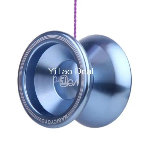Йо шар Magic Yoyo синее озеро T5 сплав алюминия профессиональная йо игрушка|toy rabbit|yoyotoy