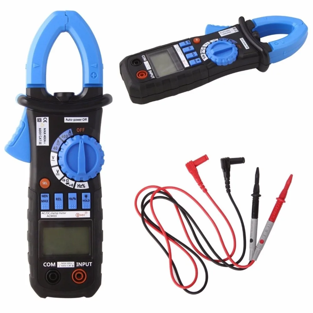 2019 New Digital Multimeter Amper Clamp Meter MS2108A Current Pincers AC/DC Voltage Capacitor Resistance Tester | Инструменты