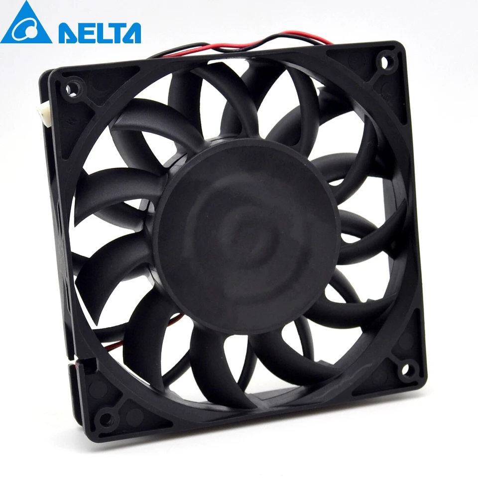 Delta Новый FFB1212EH 12V 1.74A 120 мм 12025 двойной шариковый подшипник охлаждающий вентилятор