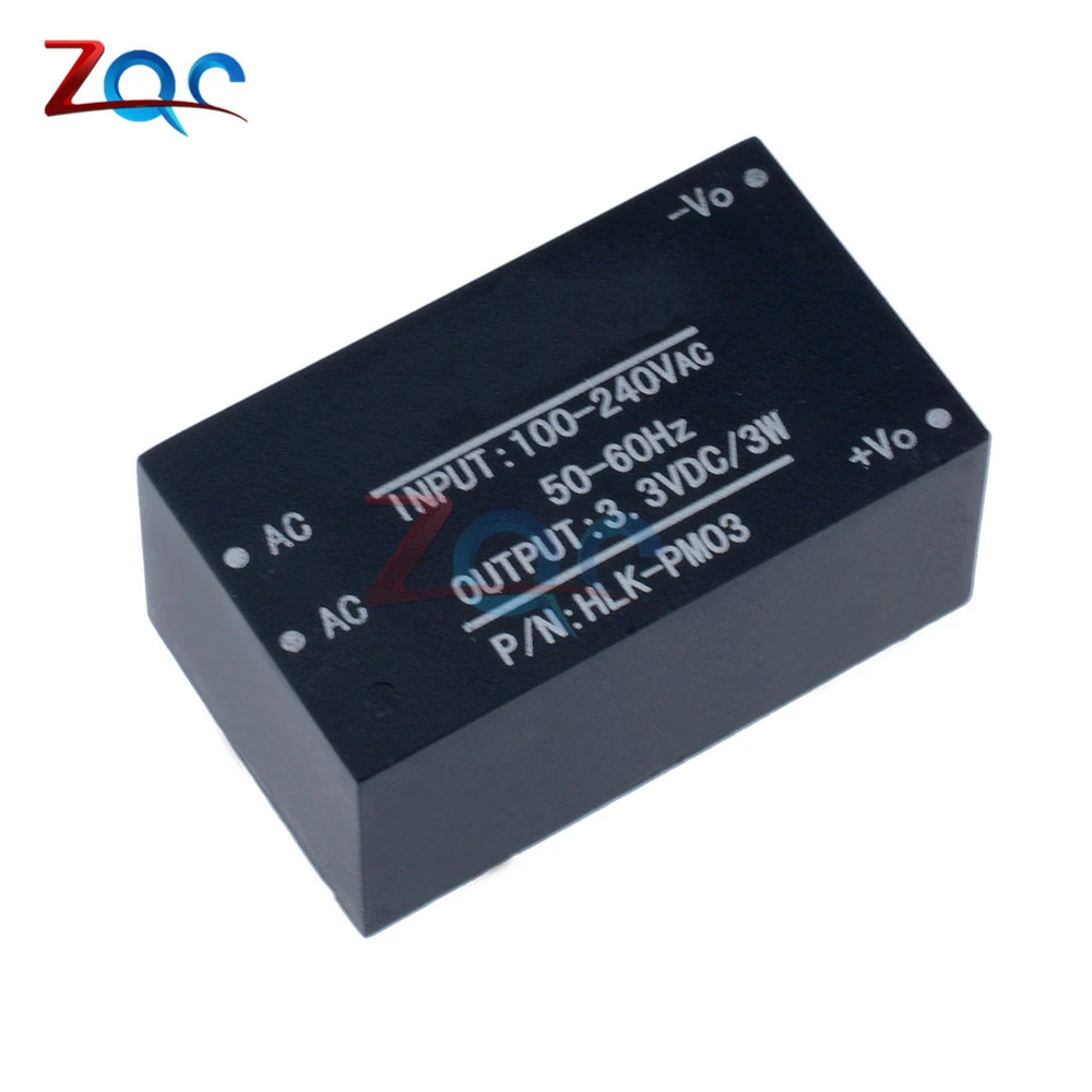 HLK-PM03 HLK-PM01 HLK-PM03 HLK-PM12 AC-DC 220V 5 V/3,3 V/12 V Мини Переключатель Импульсный источник питания модуль ldo понижающего для интеллигентая(ый) бытовой - Цвет: HLK-PM03