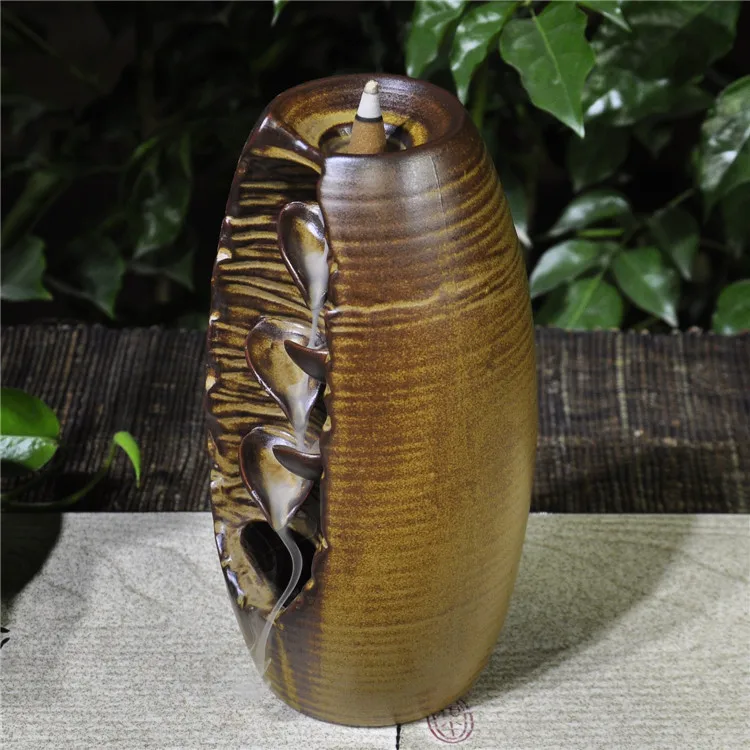 Китайские сделанные вручную из керамики старинная курильница для благовоний в