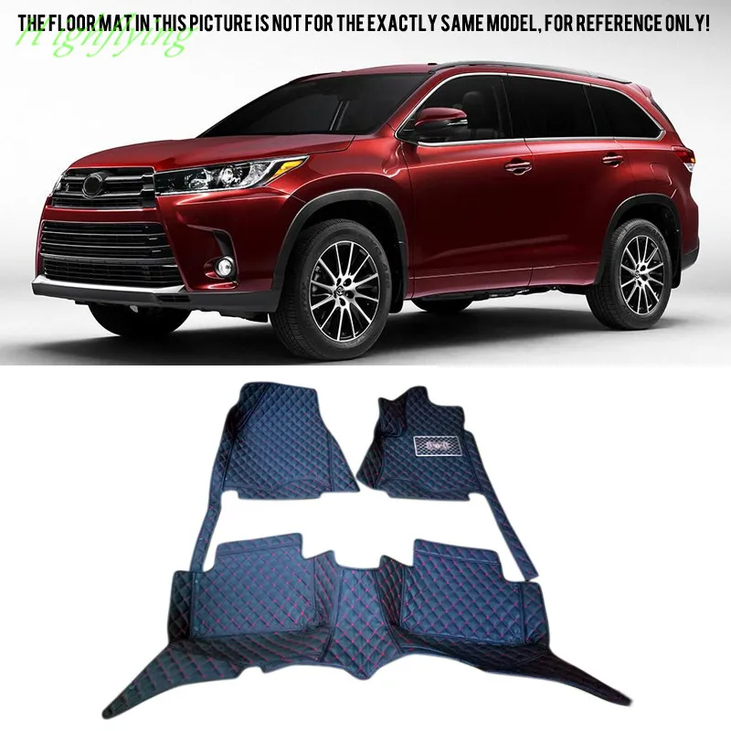 Внутренние коврики и ковры, накладки для ног, комплект для Toyota Highlander 2008