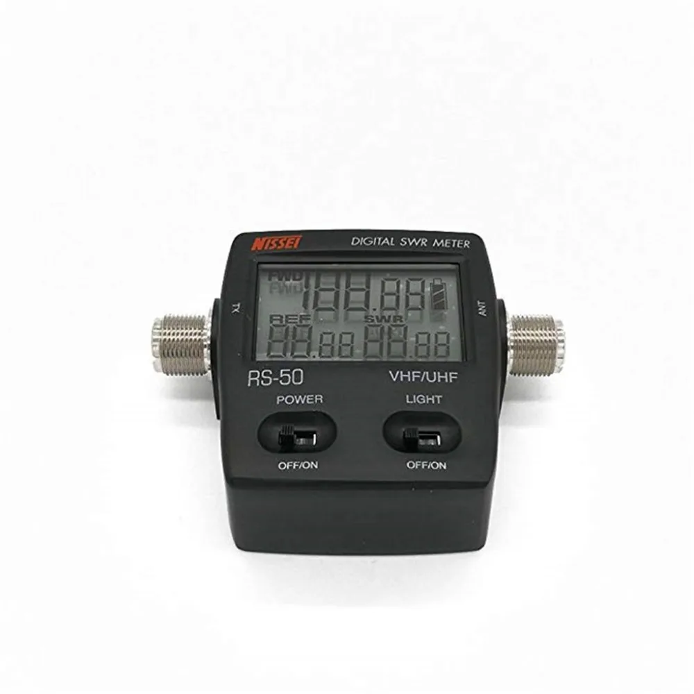 RS 50 цифровой счетчик SWR/Ватт NISSEI 125 525 МГц UHF/VHF M Тип коннектор для TYT Kenwood Baofeng