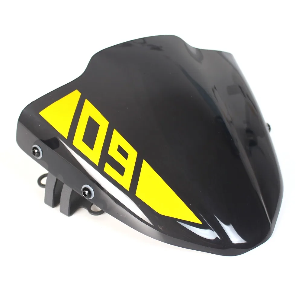Для YAMAHA MT-09 MT09 FZ-09 FZ09 2017-2019 лобовое стекло мотоцикла щит экран козырек Переднее