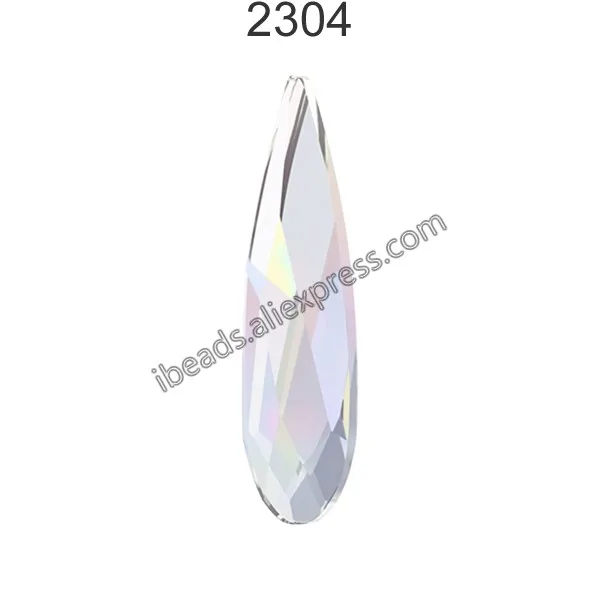 2 шт.) оригинальные кристаллы от Swarovski 2304 капля дождя плоская задняя сторона без горячей фиксации Стразы для женщин дизайн ногтей украшения одежды