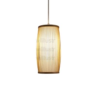 willlustr bamboo pendant light natural hanging lights hotel restaurant cafe bar nordic wood suspension lamp handmade lighting
