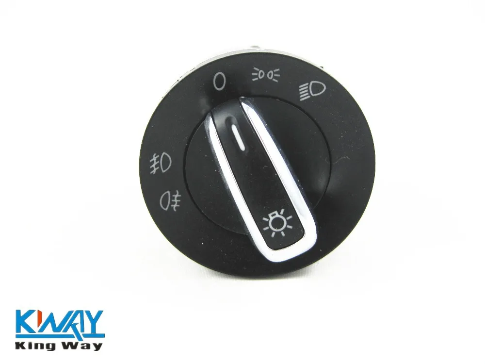 New OEM Chrome Euro Auto Headlight Switch Contorl For VW Jetta Golf GTI MK5 MK6 Rabbit 5ND941431A | Автомобили и мотоциклы