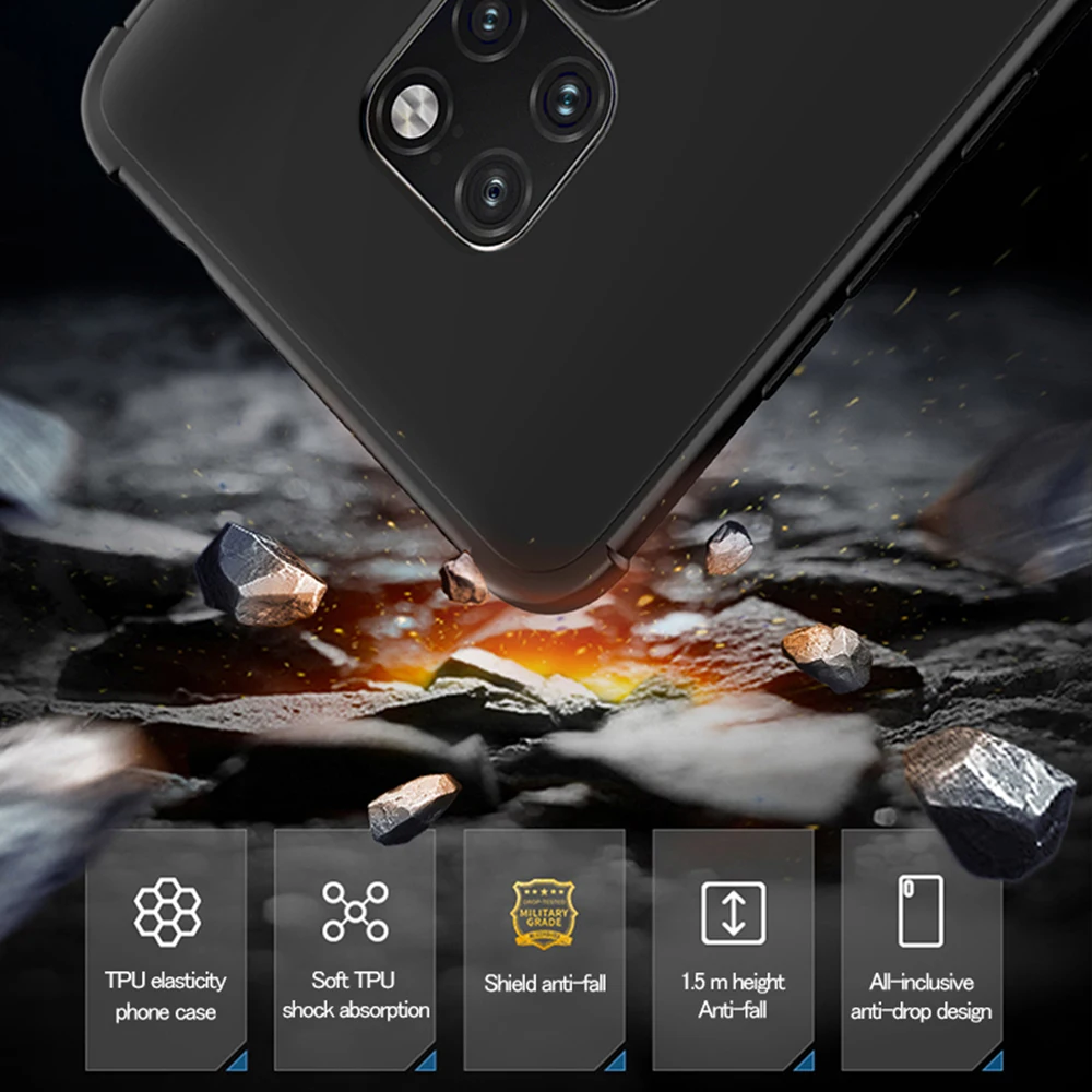 Магнитный адсорбционный чехол для телефона Huawei P30 P20 Mate 20 10 Pro Lite Honor 8X Max 9i V10 Play Nova 3