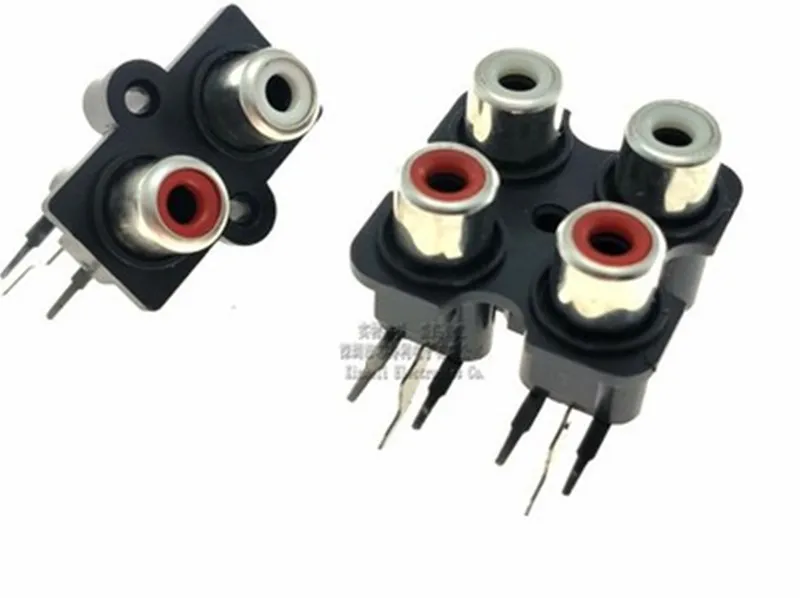 10 шт. Разъёмы RCA с 2 отверстиями 6 | Обустройство дома