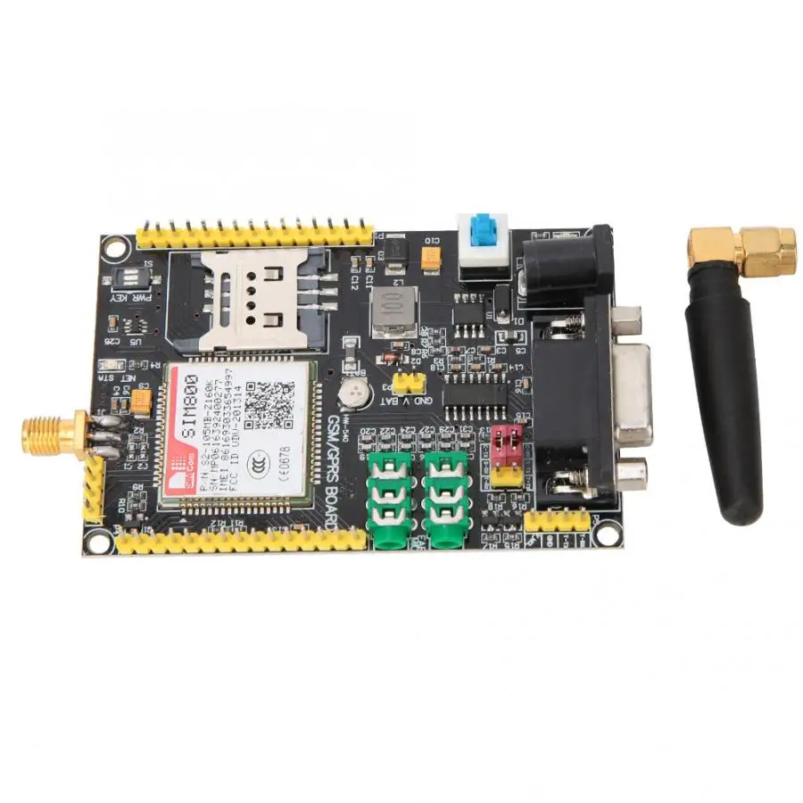 SIM800 GSM GPRS модуль SIM900A обновленная макетная плата для 51 STM32 умной