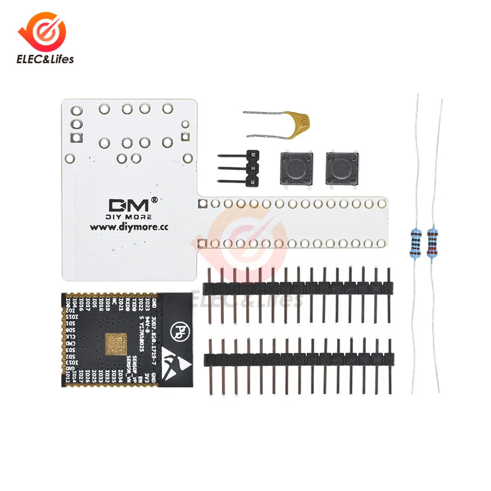 ESP 32 ESP32 ESP-WROOM-32 Rev1 wifi беспроводной Bluetooth макет модуль DIY комплект для Arduino ESP-32 wifi макетная плата