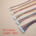 10 шт.лот JST XH 2,54 2345678910 Pin шаг 2,54 мм соединитель кабель 30 см длина 26AWG