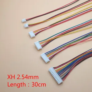 10 шт.лот JST XH 2,54 2345678910 Pin шаг 2,54 мм соединитель кабель 30 см длина 26AWG