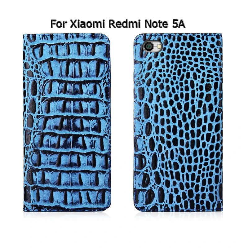 3D чехол из натуральной крокодиловой кожи для Xiaomi Redmi Note 4 4X5 5A 6 7 8T Pro чехол с откидной магнитной подставкой для мобильного телефона