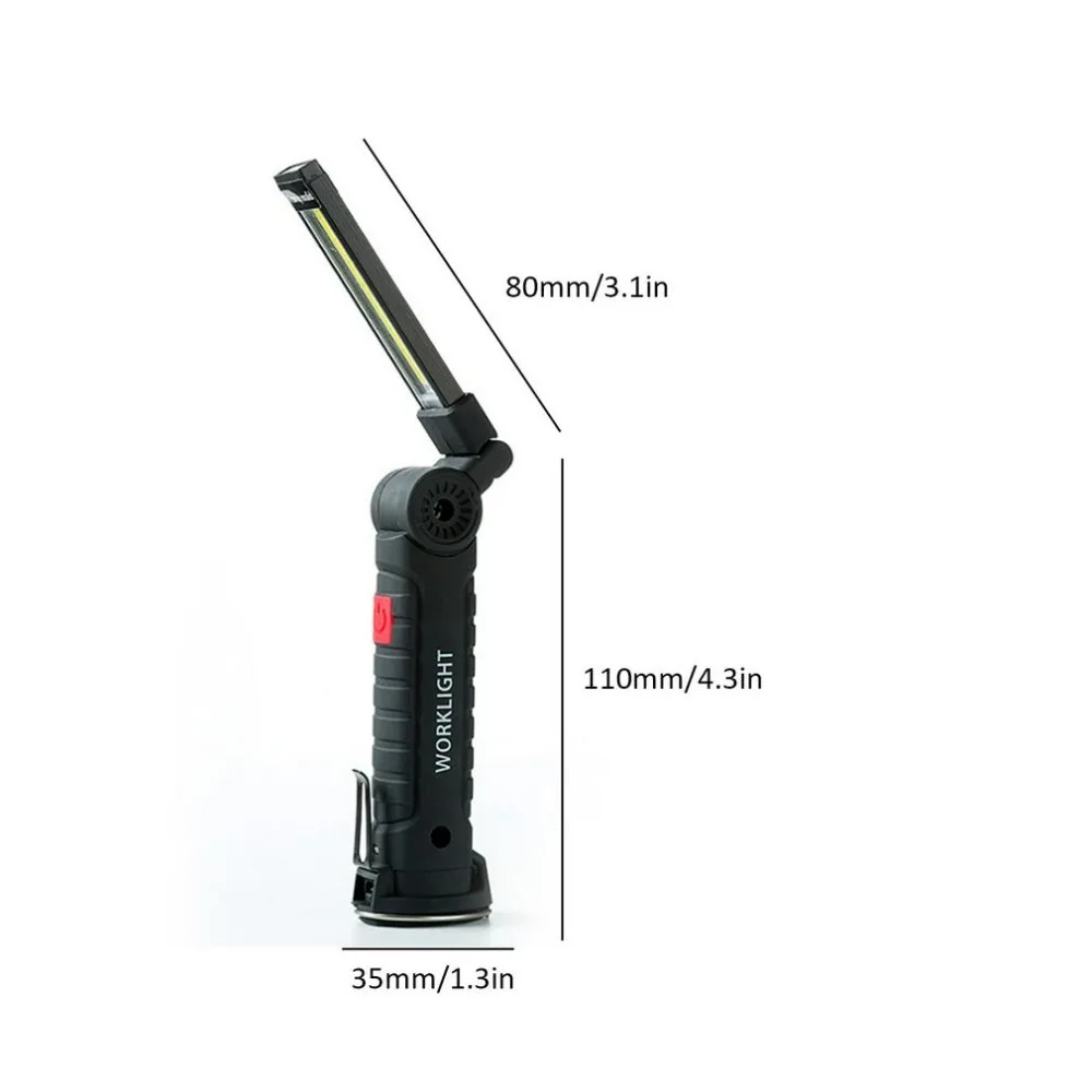 ICOCO 5W Usb Charging Cob Folding Working Lamp Maintenance Auto Repair 360 degree rotary lighting | Лампы и освещение