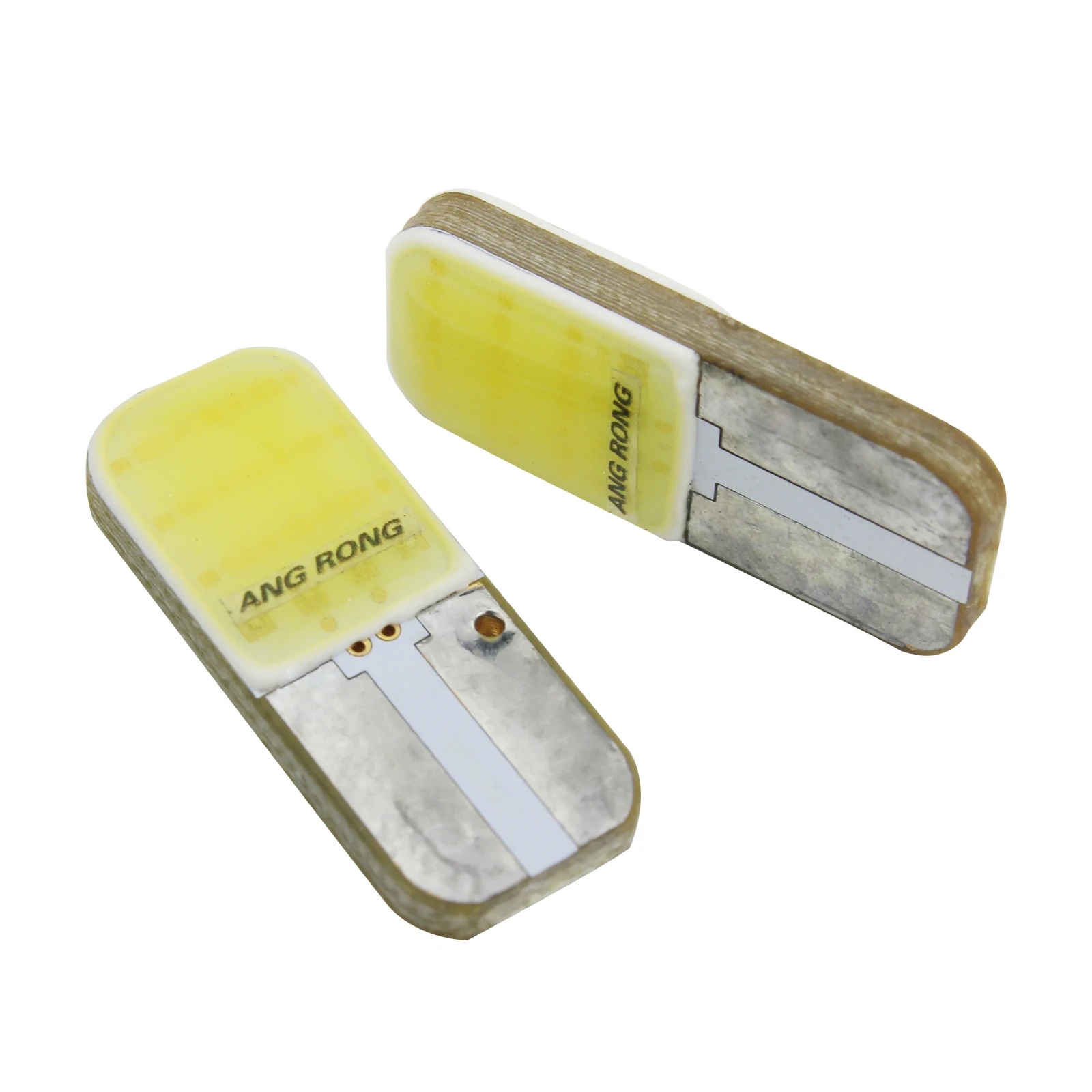 Лампы противотуманные ANGRONG 2x T10 168 194 W5W 501 COB 6000 К | Автомобили и мотоциклы