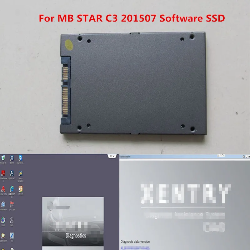 MB STAR C3 мультиплексор 2015/07 автомобильное диагностическое программное обеспечение