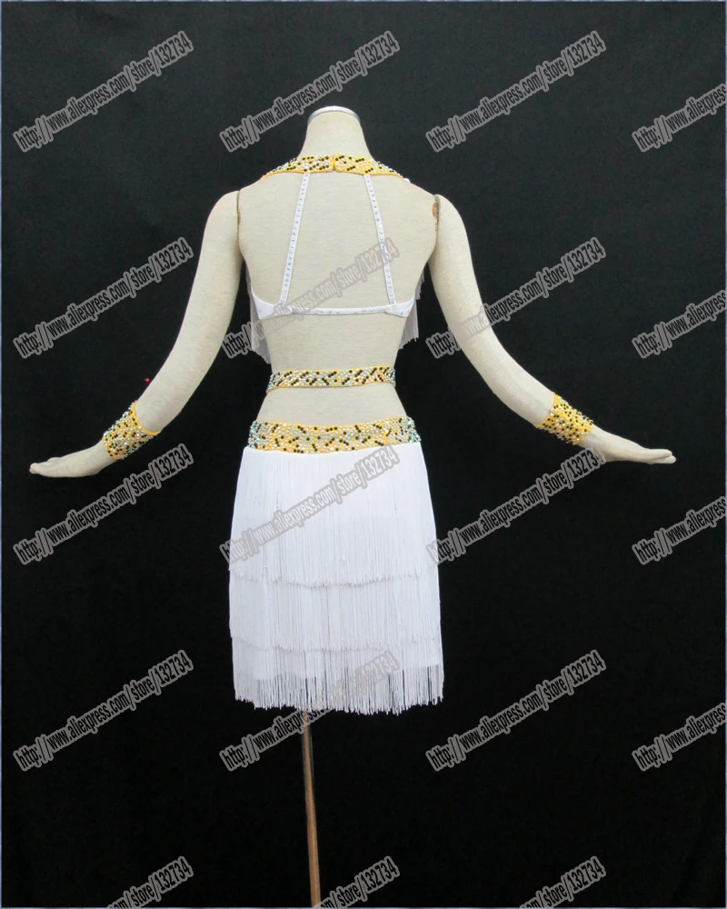 

Wholesale- Ballroom Latin Competition Dance Dress,Latin Performing Dress,Latin Costume L-0001