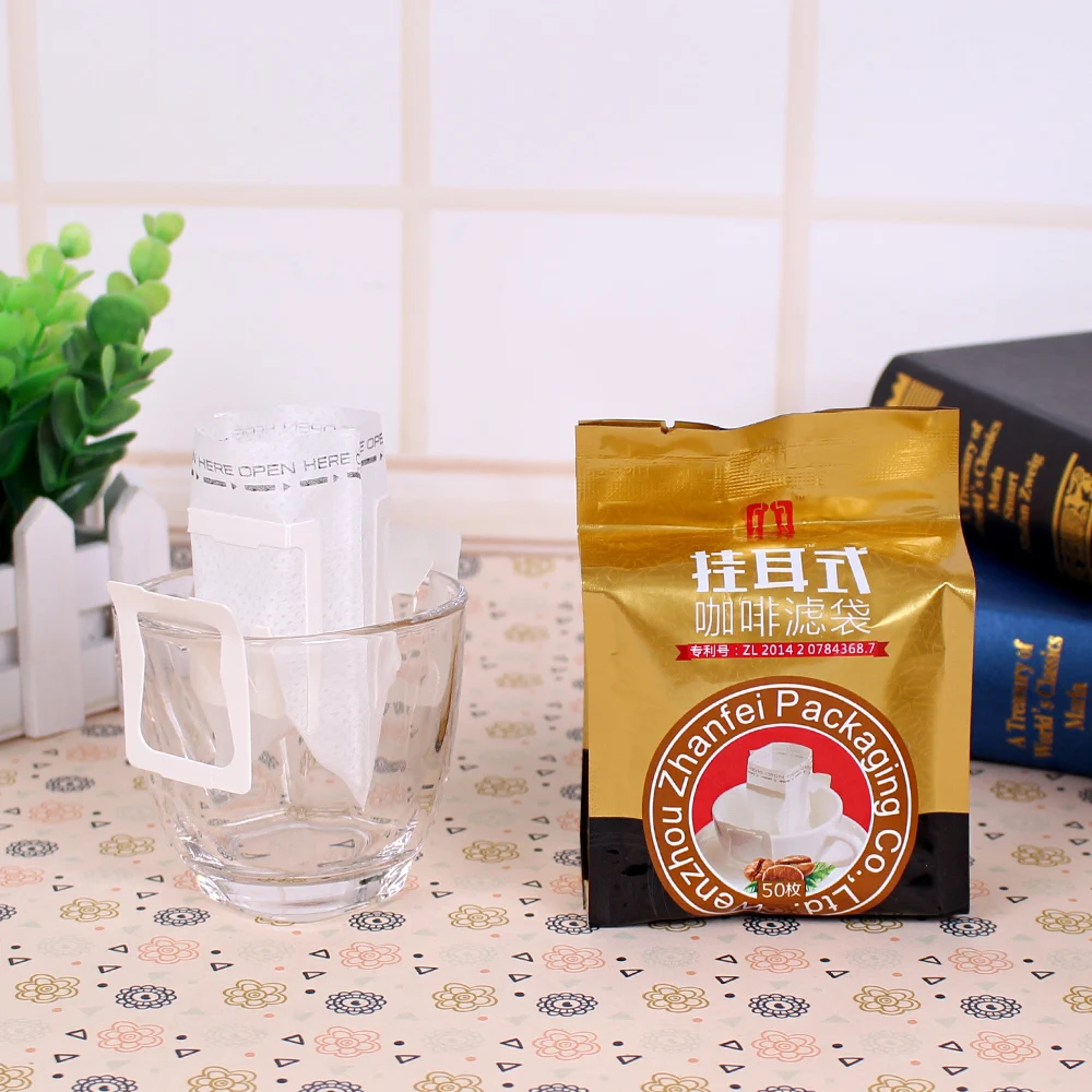 Висячие Наушники капельного кофе фильтр мешок экологически чистый материал типа