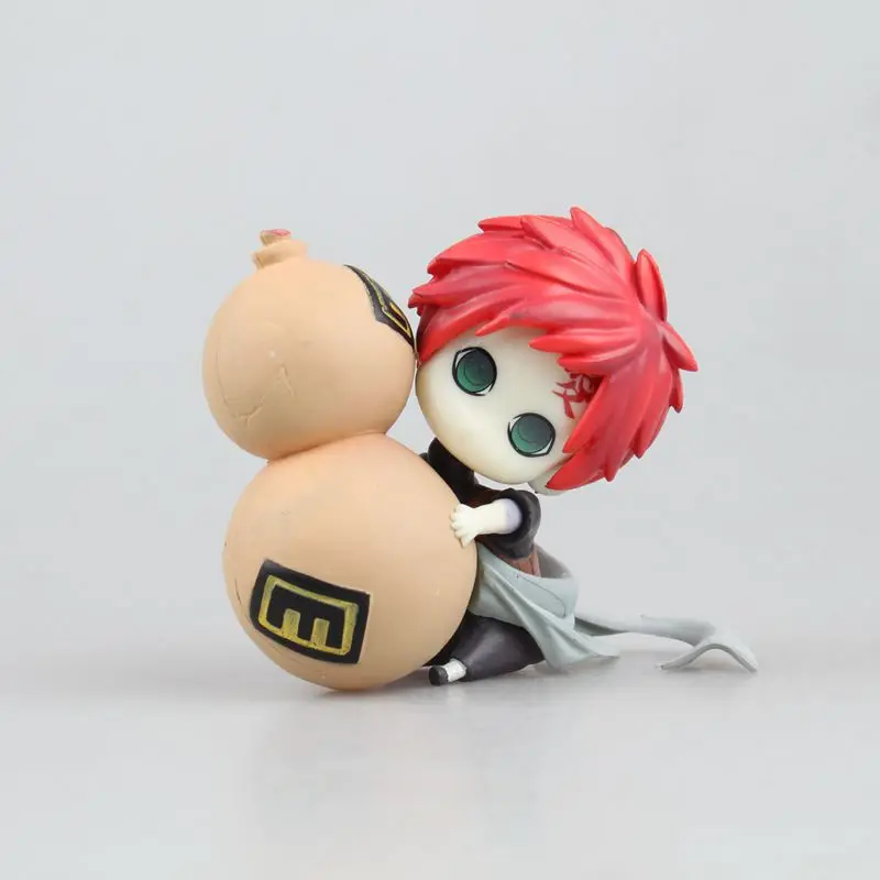 Naruto Shippuden Sankiyou Q Version Sasuke I Love Luo Change Face Pacifier Box Egg Figurine Figure Ornaments Kid Toy Gift | Игрушки и