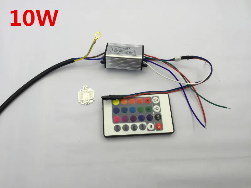 Встроенные светодиодные лампы высокой мощности RGB контроллер для прожектора