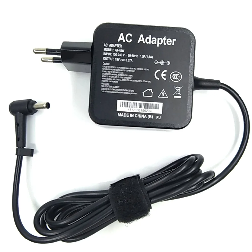 

19V 3.42A 4.5*3.0mm 65w Laptop Ac Adapter FOR ASUS BU400 PU500C PU500V PRO551 PRO451 PU450C PU401L BU201L Charger