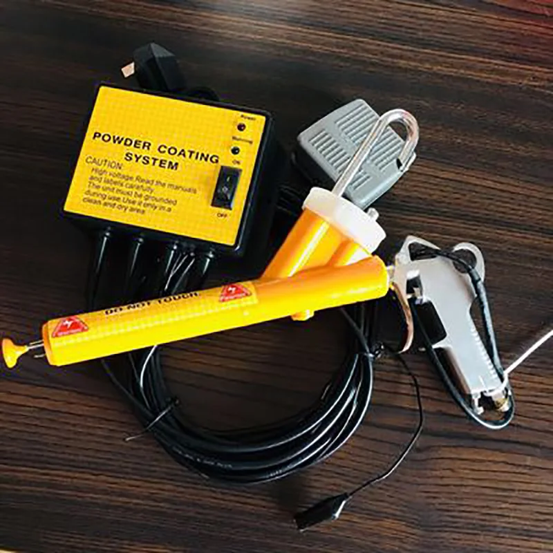 110V/220V металлической заготовки спрей машина мини порошковое покрытие Системы PC02