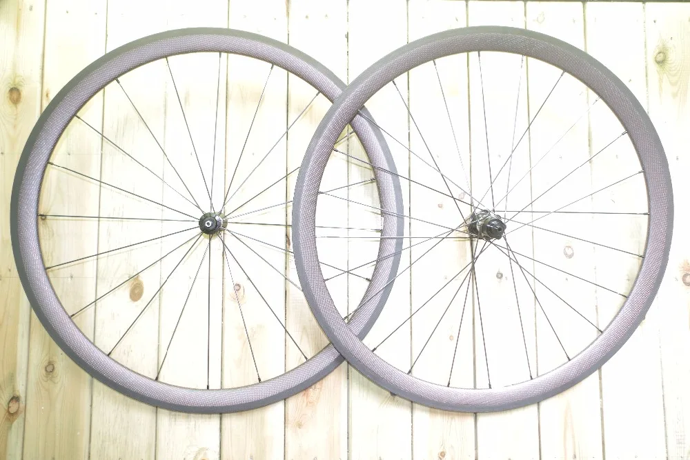 DEERACE 1374g SUPER LIGHT 20/24H 38 мм 700c титановый карбоновый клинчер колеса для шоссейного