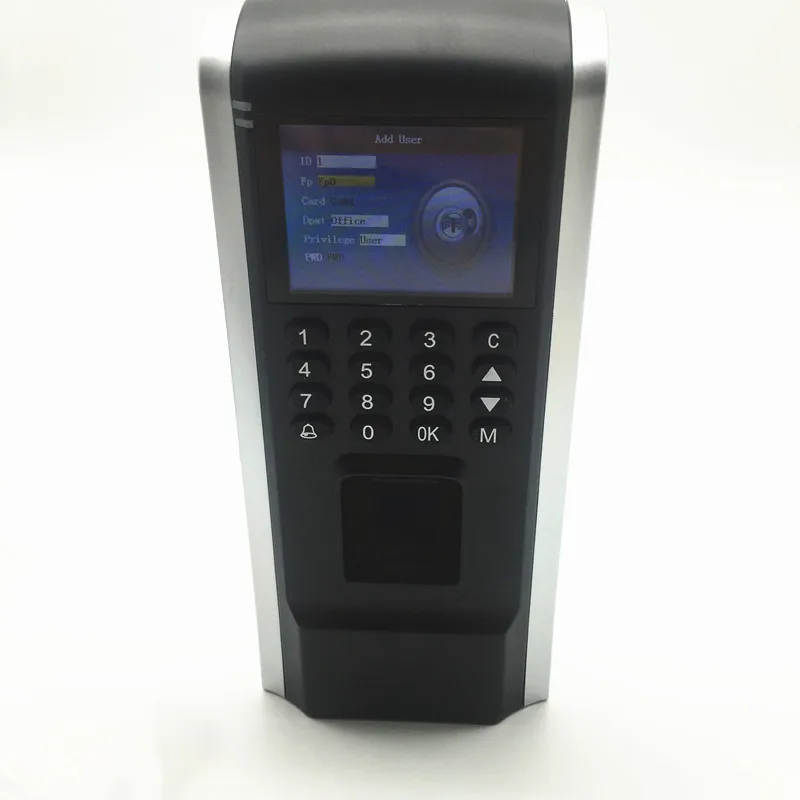 RJ45 Ethernet TCP/IP Контроллер Доступа По Отпечаткам Пальцев Сотрудник Время Работы