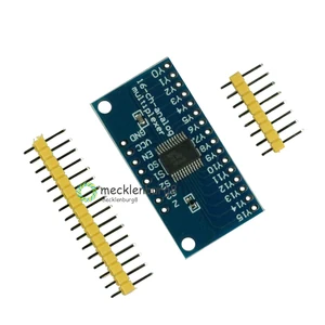 CD74HC4067 16-Channel Analog Digital Multiplexer Breakout Board Module For Arduino 2V-6V Microcontroller Precise Module