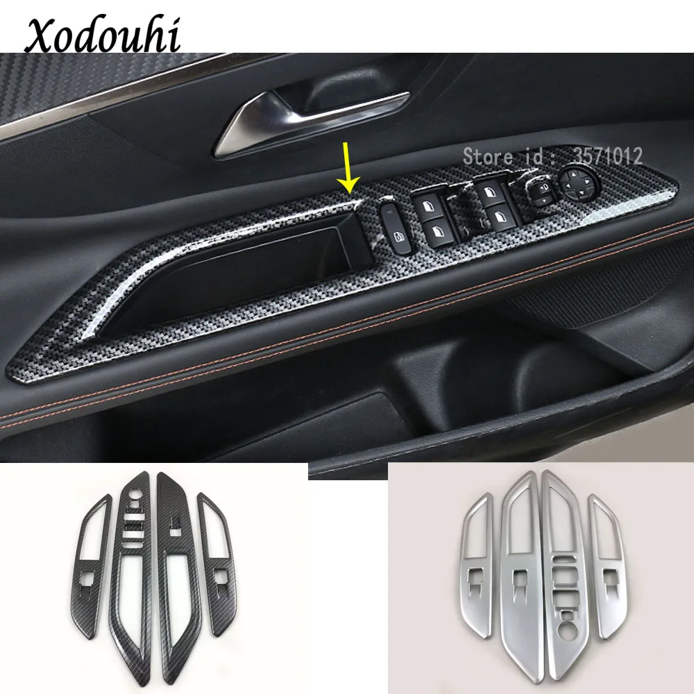 Для Peugeot 3008 GT 3008GT 2016 2017 2018 2019 Автомобильная дверная оконная стеклянная внутренняя