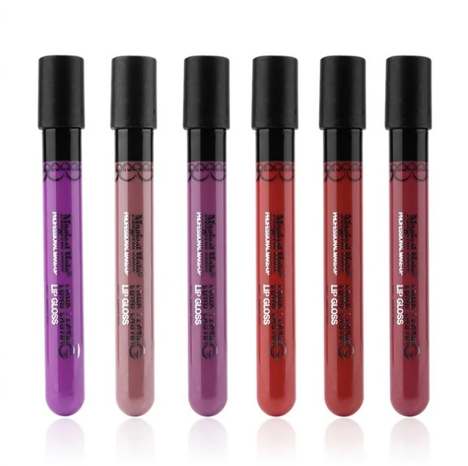 Новинка высокое качество супер цвет матовый бархат блеск для губ не выцветает