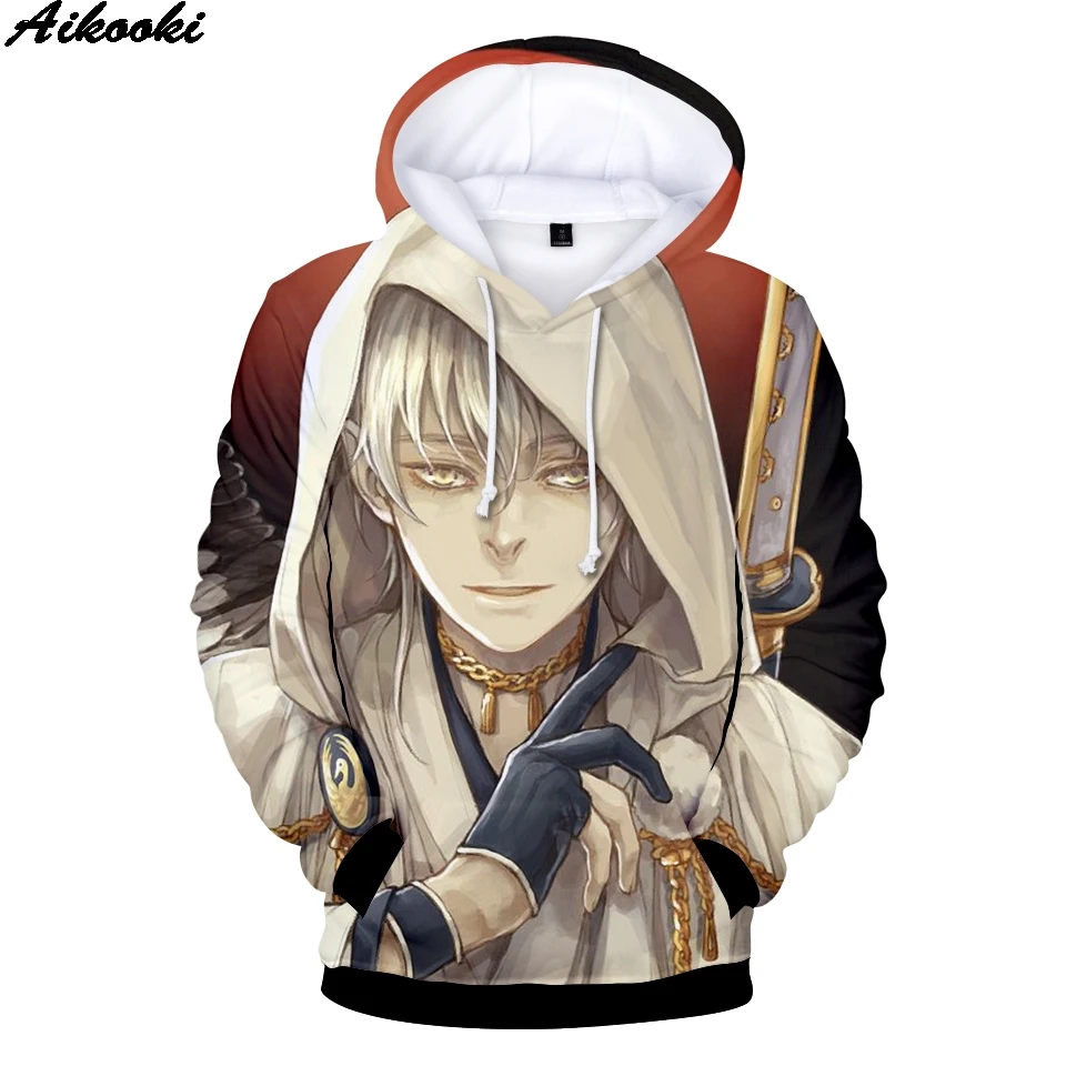 Повседневное 3D толстовки Touken Ranbu Online Аниме Для мужчин женщин кофты Новый стиль