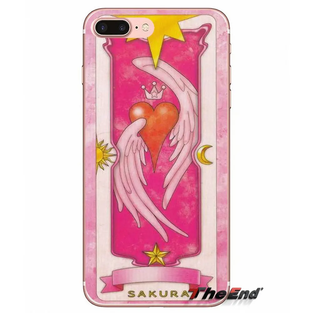 Sakura card captor The Voice Card мягкий чехол для Huawei Honor 4C 5X 5C 6X Mate 7 8 9 Y3 Y5 Y6 II 2 Pro G7 G8 P7 P8 P9 Lite 2017 |