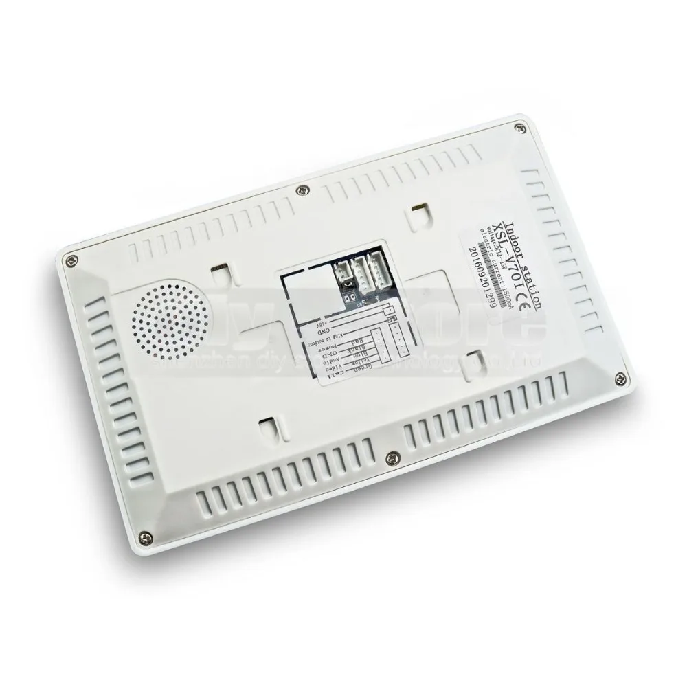 DIYSECR 7 дюймов 1024x600 TFT ЖК-экран видео домофон видеодомофон 300000 пикселей RFID
