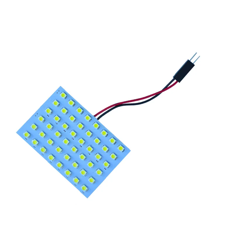 10 компл./лот купольная панель лампа 48 SMD 3528 1210 LED интерьер комнаты купол двери