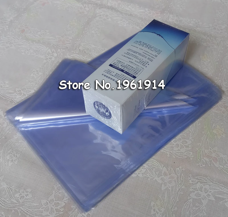 Термоусадочные пакеты из пвх 10x18 см 200 шт. прозрачные мембранные пластиковые