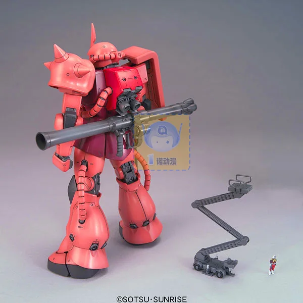 Оригинальный Gundam MG 1/100 модель MS-06S ZAKU 2 княжество зеон чар AZNABLE мобильный костюм