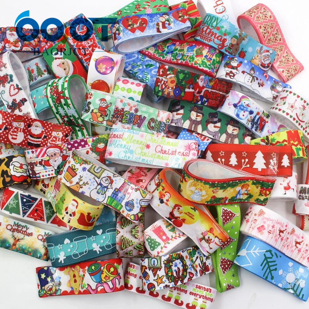 OOOT BAORJCT 10 ярдов (22-25 мм) лента для рождественских мультфильмов разных стилей | Дом и