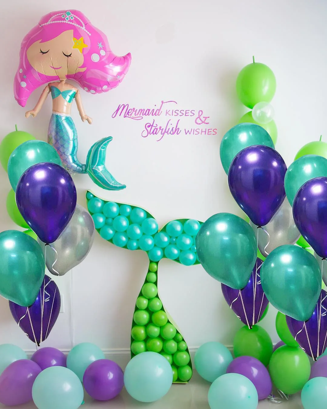 30PCS 3 Colors Mermaid 10inch Latex Balloons Inflatable Balloon Brithday Wedding Party Decoration Bachelorette Supplies - купить по