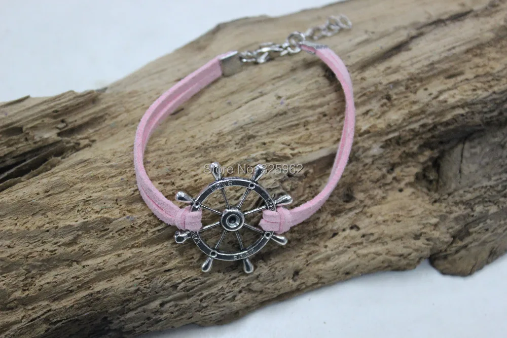 Винтаж серебро рулевой цепочка Браслет Дар любви | Украшения и аксессуары