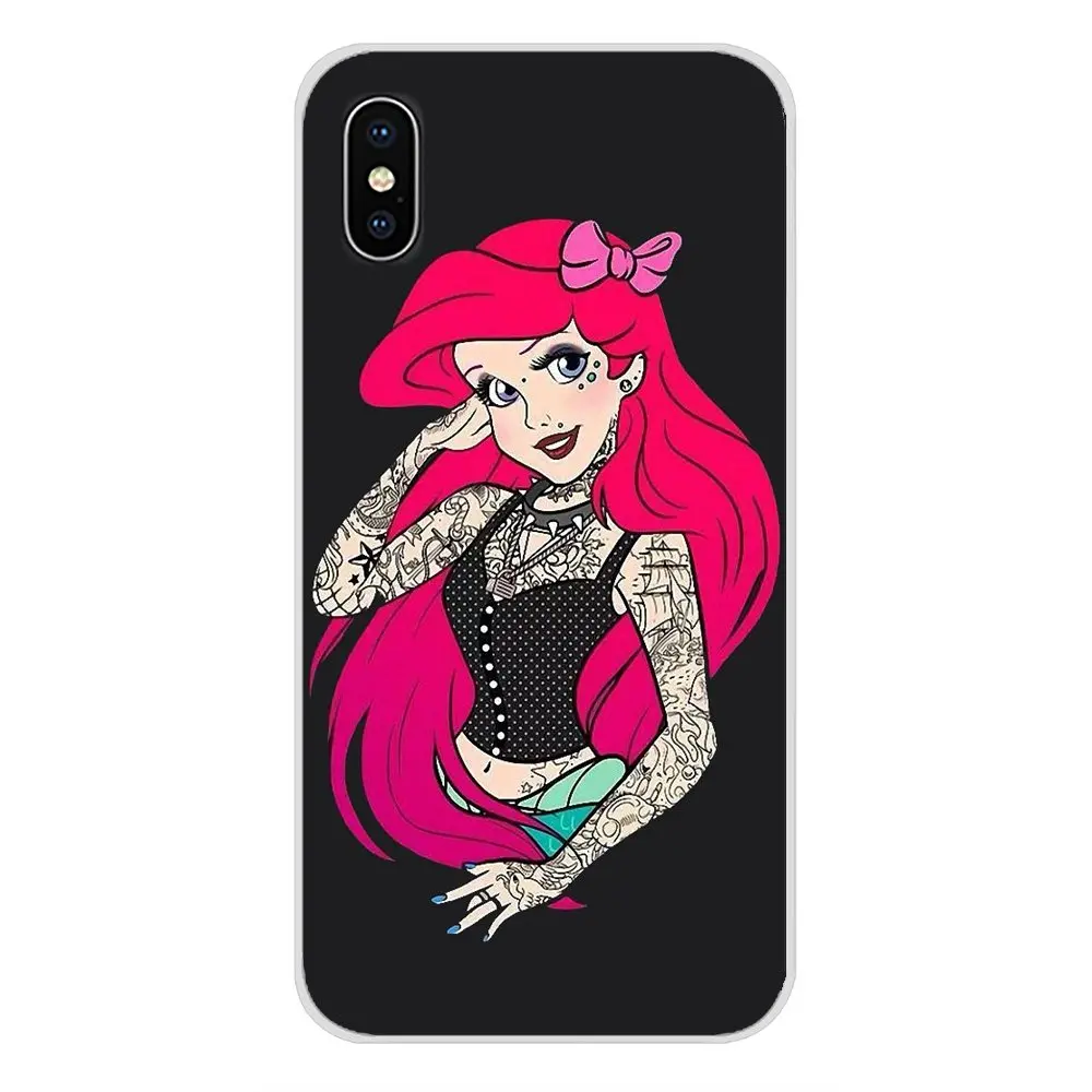 Аксессуары чехлы для телефонов Apple iPhone X XR XS MAX 4 4S 5 5S 5C SE 6 6S 7 8 Plus ipod touch тату панк