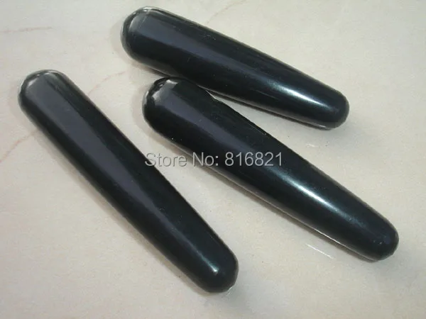 

( 1 Piece/lot) Black Obsidian Massage Wand Relaxing Stone Body Wand Reiki Crystal Healing
