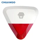 Chuango 315 МГц WS-280 Беспроводной открытый стробовая сирена для домашняя система охранной сигнализации G5A11B11