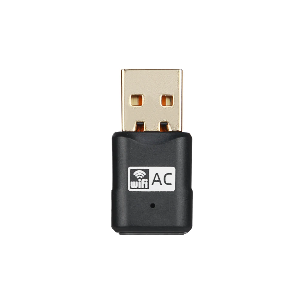 Двухдиапазонная USB беспроводная сетевая карта ac600M 2 4G/5 8G мини двухдиапазонный Wi Fi