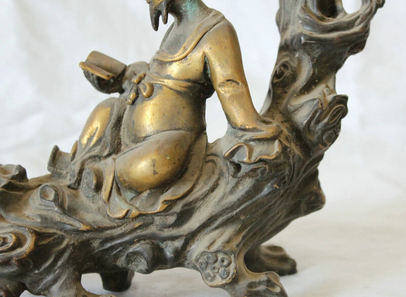 USPS в США S1950 9 &quotстарая китайская история бронзовая позолоченная Старая книга для