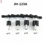 Free shipping Size16202632mm internal and external chamfer machine Tools for pex-al-pex or Plastic Pipe Reamer T-Calibrator