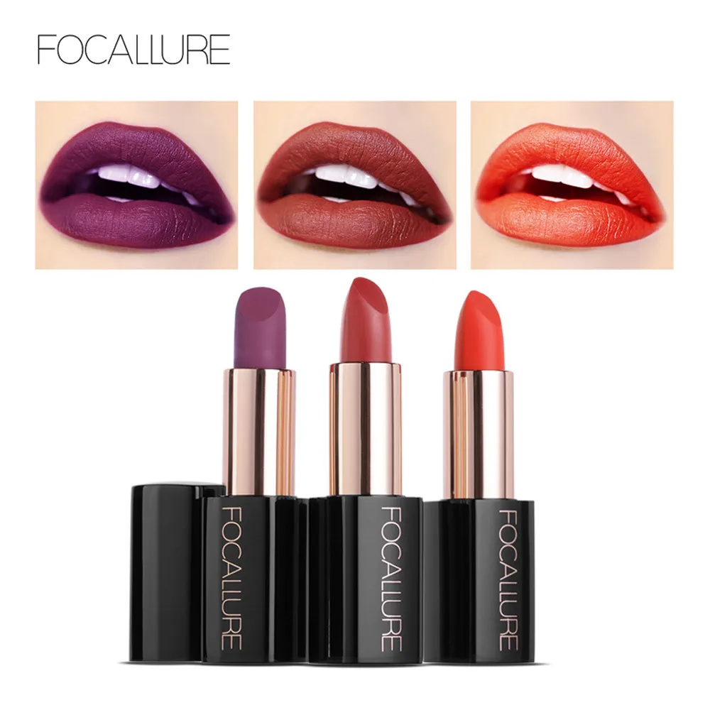 Новый FOCALLURE Высоко Качественный крем губной помады мягкая длительный