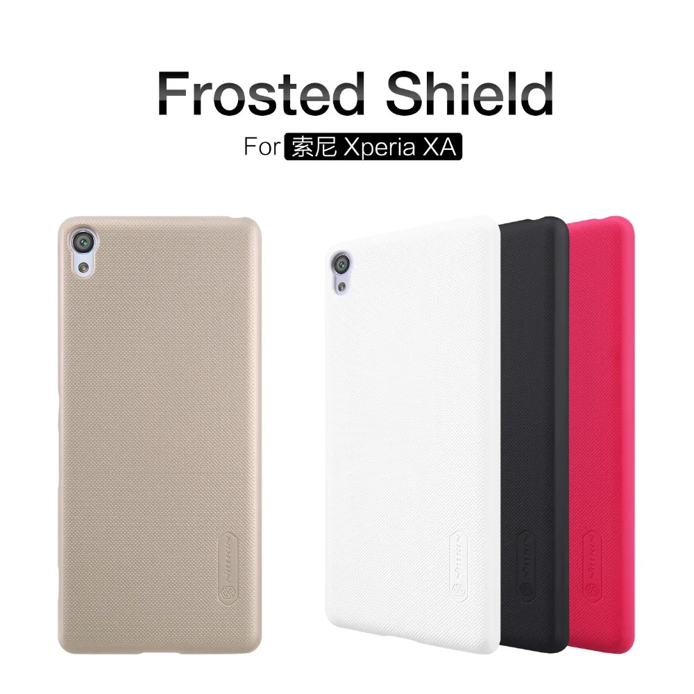 Чехол для Sony Xperia XA оригинальный NILLKIN Super Frosted Shield чехол накладка в розничной